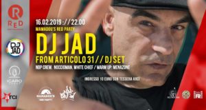 Dj Jad @ Mamadou’s Red Party | 16 febbraio 2019